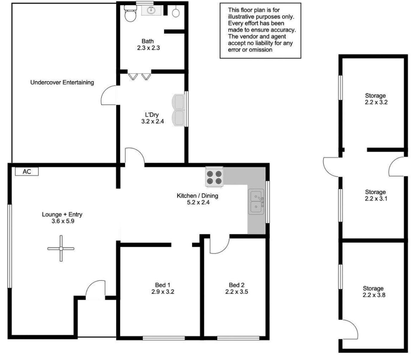 Secret Garden Shack Apartment Порт Линкълн Екстериор снимка